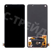 Дисплей для Realme GT Neo 3T (RMX3371) в сборе с тачскрином Черный - (OLED)