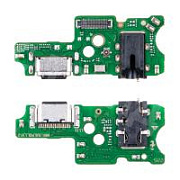 Шлейф для Infinix Note 12 Pro (X676B) плата на системный разъем/разъем гарнитуры/микрофон
