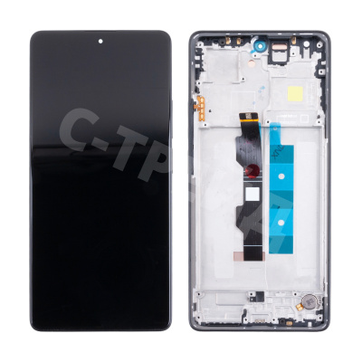 Дисплей для Xiaomi Redmi Note 13 Pro 4G (23117RA68G) модуль с рамкой Черный - OR