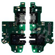 Шлейф для Huawei Honor 10i/20e (HRY-LX1T) плата на системный разъем/разъем гарнитуры/микрофон