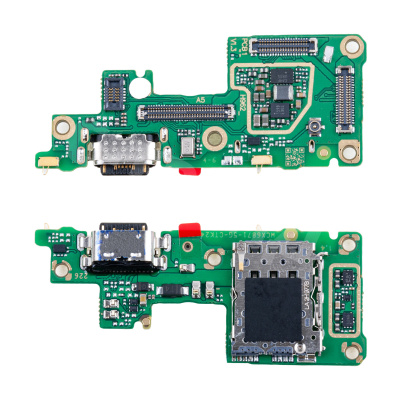 Шлейф для Tecno Camon 30 Pro 5G (CL8) плата на системный разъем/разъем SIM/микрофон