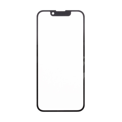 Стекло для переклейки iPhone 13 mini (A2630) с OCA пленкой + тачскрин Черный - OR (Feaglet)