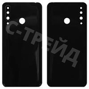 Задняя крышка для Huawei Honor 20 Lite/20S/P30 Lite (MAR-LX1H/MAR-LX1M) (48MP) Черный - Премиум