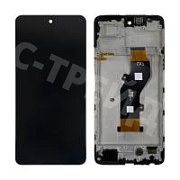 Дисплей для Infinix Hot 50 4G (X6882) модуль с рамкой Черный - OR