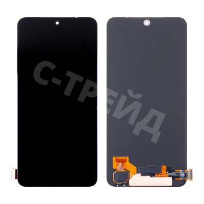 Дисплей для Xiaomi Redmi Note 12S (23030RAC7Y) в сборе с тачскрином Черный - (OLED)
