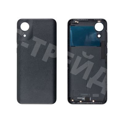 Задняя крышка для Samsung Galaxy A03 Core (A032F) Черный (Матовая)