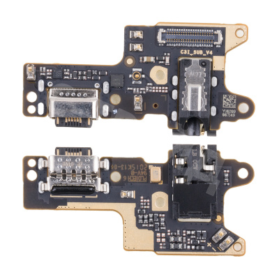 Шлейф для Xiaomi Redmi 8/8A (M1908C3IC/M1908C3KI) плата на системный разъем/разъем гарнитуры/микрофон - OR (SP)