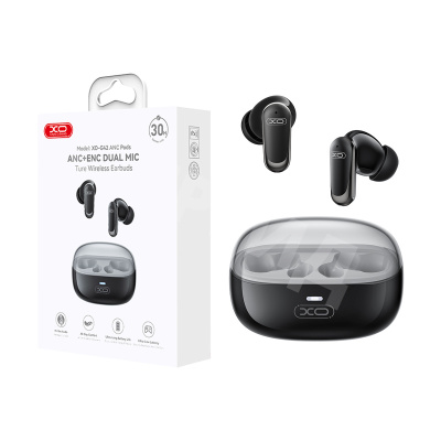Беспроводные наушники Bluetooth XO G42 (TWS, вакуумные, активное шумоподавление) Черный
