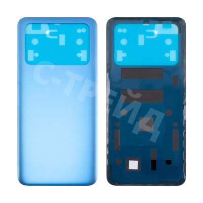 Задняя крышка для Xiaomi Poco M4 Pro 4G (2201117PG) Синий - OR