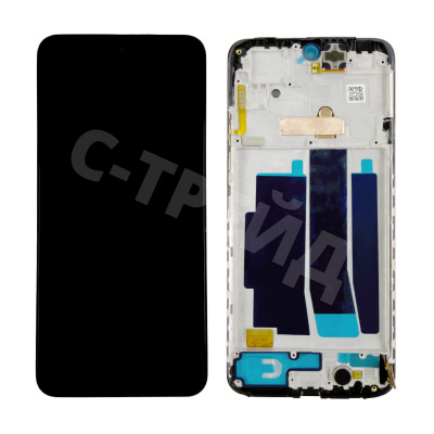 Дисплей для Xiaomi Redmi Note 11S 4G/Poco M4 Pro 4G (2201117SY/2201117PG) модуль с рамкой Черный - (In-Cell) - Премиум