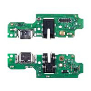 Шлейф для Infinix Hot 12 Play/20 Play (X6816D/X6825) плата на системный разъем/разъем гарнитуры/микрофон