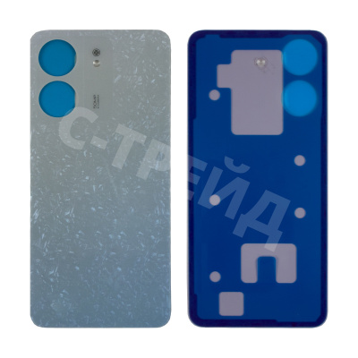 Задняя крышка для Xiaomi Redmi 13С 4G (23100RN82L/23108RN04Y) Голубой - Премиум