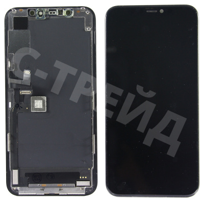 Дисплей для iPhone 11 Pro (A2215) в сборе с тачскрином Черный - OR (Снятый, заменено ТОЛЬКО стекло)