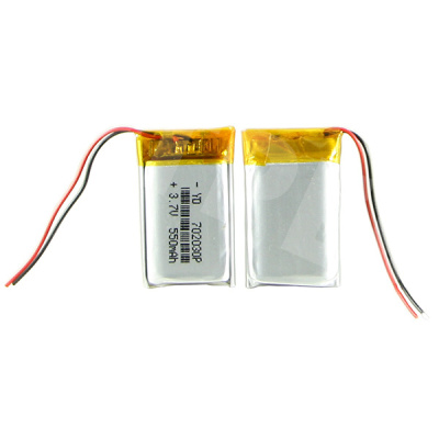 Аккумулятор универсальный 702030p 3,7v Li-Pol 350 mAh (7*20*30 mm)