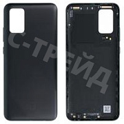 Задняя крышка для Samsung Galaxy A02s (A025F) Черный