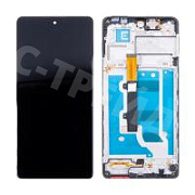 Дисплей для Tecno Camon 30 4G (CL6) модуль с рамкой Черный - OR