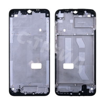 Рамка дисплея для Realme C21Y (RMX3263) Черный (возможен дефект ЛКП)