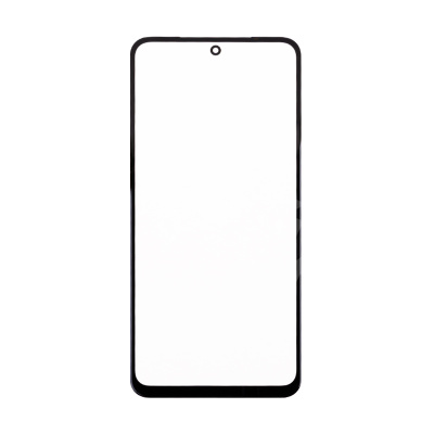 Стекло для переклейки Xiaomi Redmi Note 10/10s/Poco M5s (M2101K7BNY/2207117BPG/M2102K7AG) с OCA пленкой Черный - (Feaglet)