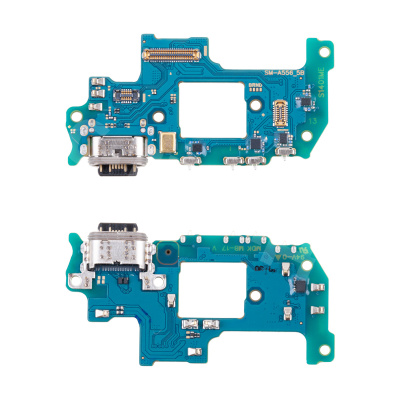 Шлейф для Samsung Galaxy A55 5G (A556E) плата системный разъем/микрофон