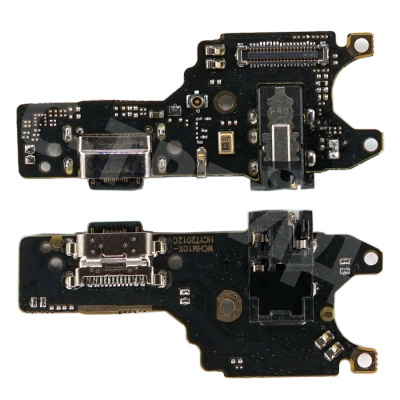 Шлейф для Xiaomi Redmi Note 9 (M2003J15SC) плата системный разъем/разъем гарнитуры/микрофон