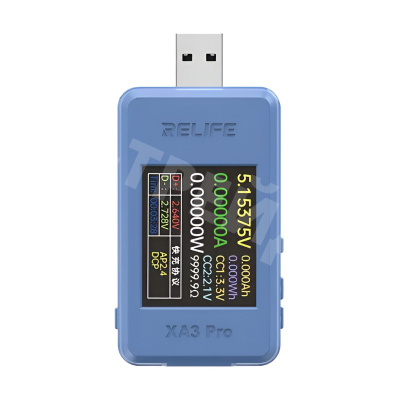 Тестер зарядного устройства Relife XA3 Pro (USB - USB)