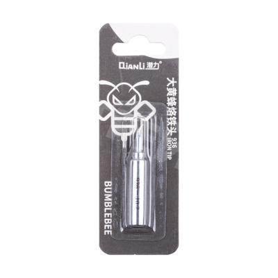 Жало паяльника QianLi Bumblebee 936-J (медное, изогнутое)