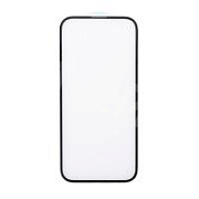 Защитное стекло "Оптима" для iPhone 15 Plus Черный (Закалённое, полное покрытие)