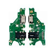 Шлейф для Huawei Mate 20 Lite (SNE-LX1) плата на системный разъем/разъем гарнитуры/микрофон