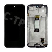 Дисплей для Xiaomi Poco M6 4G (2404APC5FG) модуль с рамкой Черный - OR