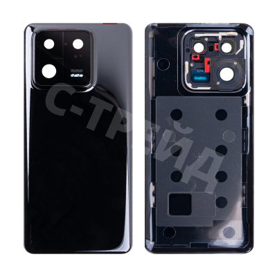 Задняя крышка для Xiaomi 13 Pro (2210132C) Черный - Премиум