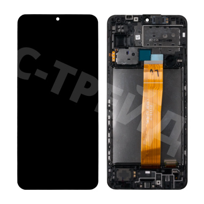 Дисплей для Samsung Galaxy M12 (M127F) модуль с рамкой Черный - OR (SP)