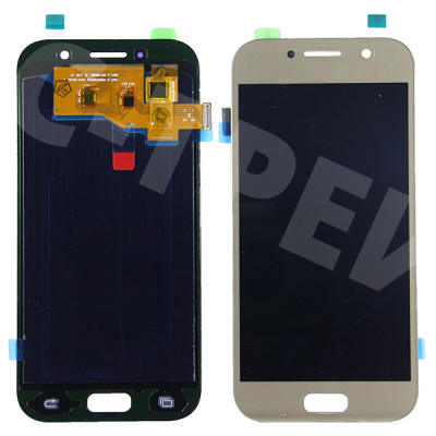 Дисплей для Samsung Galaxy A5 2017 (A520F) в сборе с тачскрином Золото - (OLED)