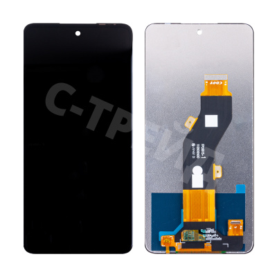 Дисплей для Infinix Hot 40i (X6528B) в сборе с тачскрином Черный - Оптима