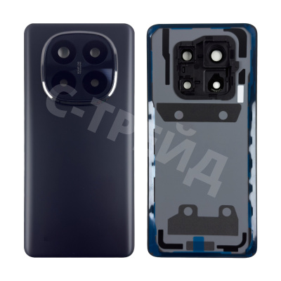 Задняя крышка для Xiaomi Redmi Note 14 Pro+ 5G (24115RA8EG) Черный - Премиум