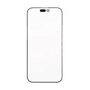 Стекло для переклейки iPhone 16 Plus (A3290) с OCA пленкой Черный - OR (Feaglet)