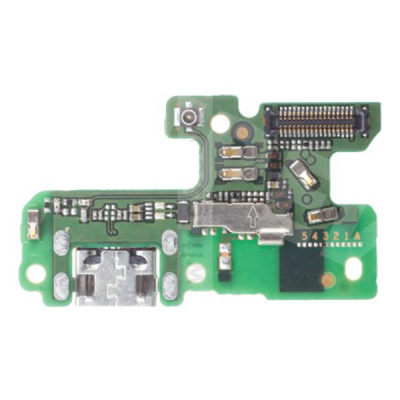 Шлейф для Huawei Honor 8 Lite (PRA-TL10) плата на системный разъем/микрофон