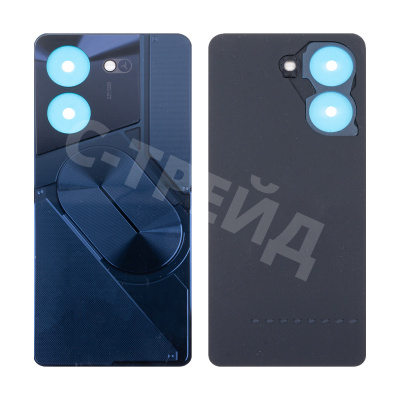 Задняя крышка для Tecno Pova 5 Pro 5G (LH8n) Черный