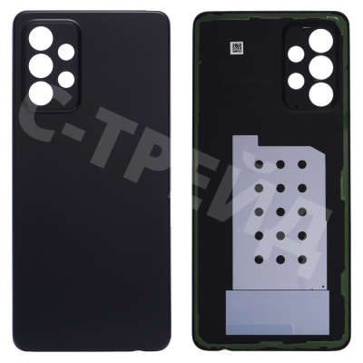 Задняя крышка для Samsung Galaxy A52/A52 5G/A52s 5G (A525F/A526B/A528B) Черный