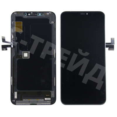 Дисплей для iPhone 11 Pro Max (A2218) в сборе с тачскрином Черный - OR100 (Снятый, без ремонта)