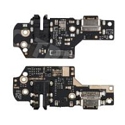 Шлейф для Xiaomi Redmi Note 8/8 2021 (M1908C3JC/M1908C3JGG) плата системный разъем/разъем гарнитуры/микрофон - Премиум