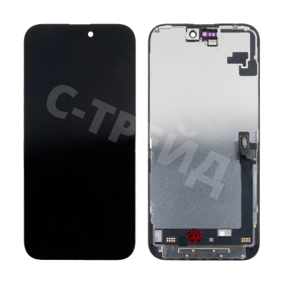 Дисплей для iPhone 16 Plus (A3290) в сборе с тачскрином Черный - OR (Снятый, заменено ТОЛЬКО стекло)