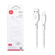 Кабель USB - Type-C XO NB230 (2.4A) Белый