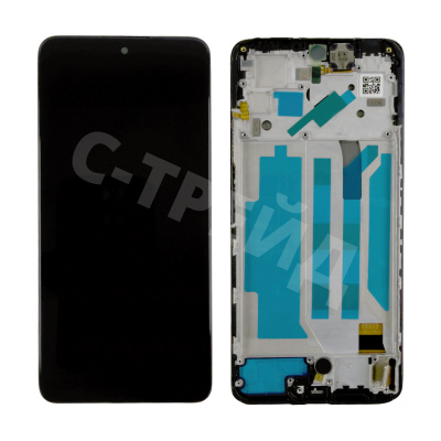 Дисплей для Xiaomi Redmi Note 12 Pro 4G (2209116AG) модуль с рамкой Черный - (In-Cell) - Премиум