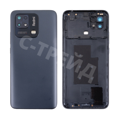 Задняя крышка для Xiaomi Redmi 10C (220333QNY) Серый - Премиум