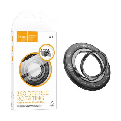 Универсальный держатель Hoco GH3 (магнитный) Черный