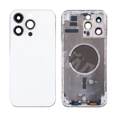 Корпус для iPhone 14 Pro Max (A2895) (1 Sim) Белый - Премиум