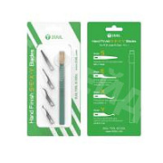 Скальпель 2UUL DA11 S-E-X-Y (рукоятка + 4 насадки лезвий)