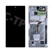 Дисплей для Samsung Galaxy S22 Ultra (S908B/S9080) модуль с рамкой Белый - OR (SP)