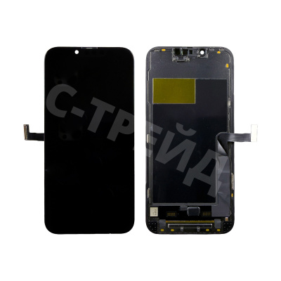 Дисплей для iPhone 13 Pro (A2640) в сборе с тачскрином Черный - (In-Cell, Full HD, 120 Гц) (с верификацией = с привязкой без ошибки)