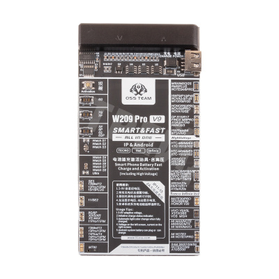 Плата активации и зарядки АКБ OSS Team W209 Pro V9 для iPhone (все модели) + Android